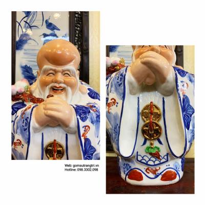 TƯỢNG TAM ĐA MEN CHÀM - HÀNG THỦ CÔNG CAO CẤP